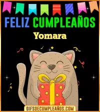 GIF Feliz Cumpleaños Yomara